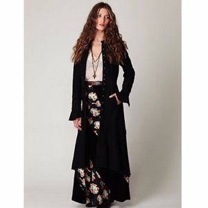 COPY - Free People Velvet Floral Maxi Skirt